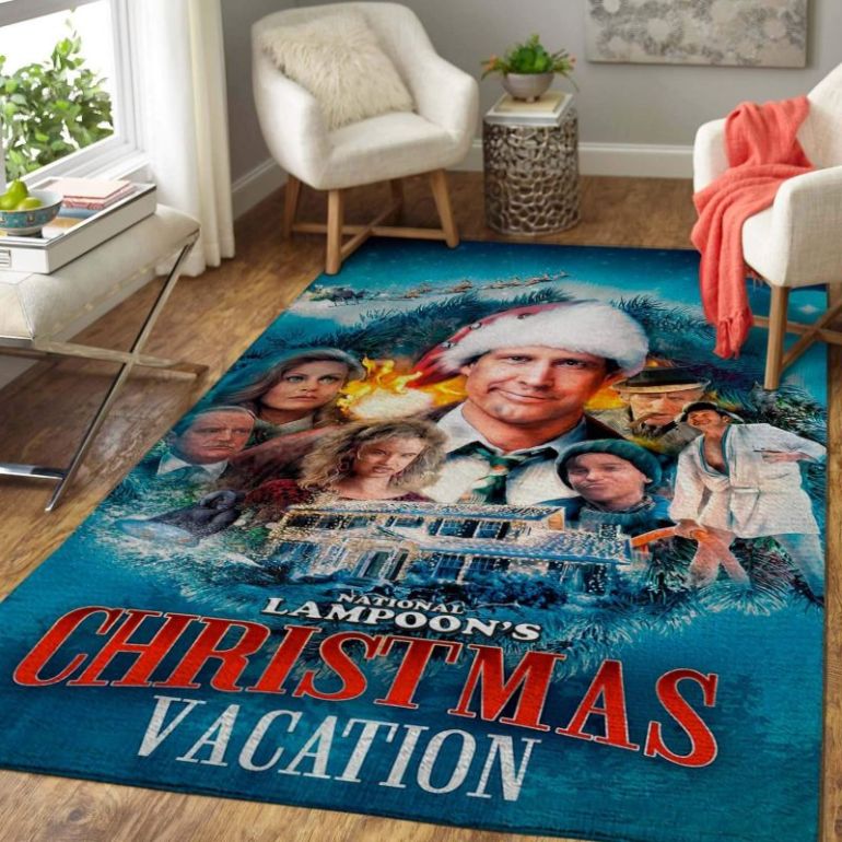Christmas Gift National Lampoon’S Christmas Vacation Area Limited Edition Rug Carpet Movie Home Decor Homebeautyus
