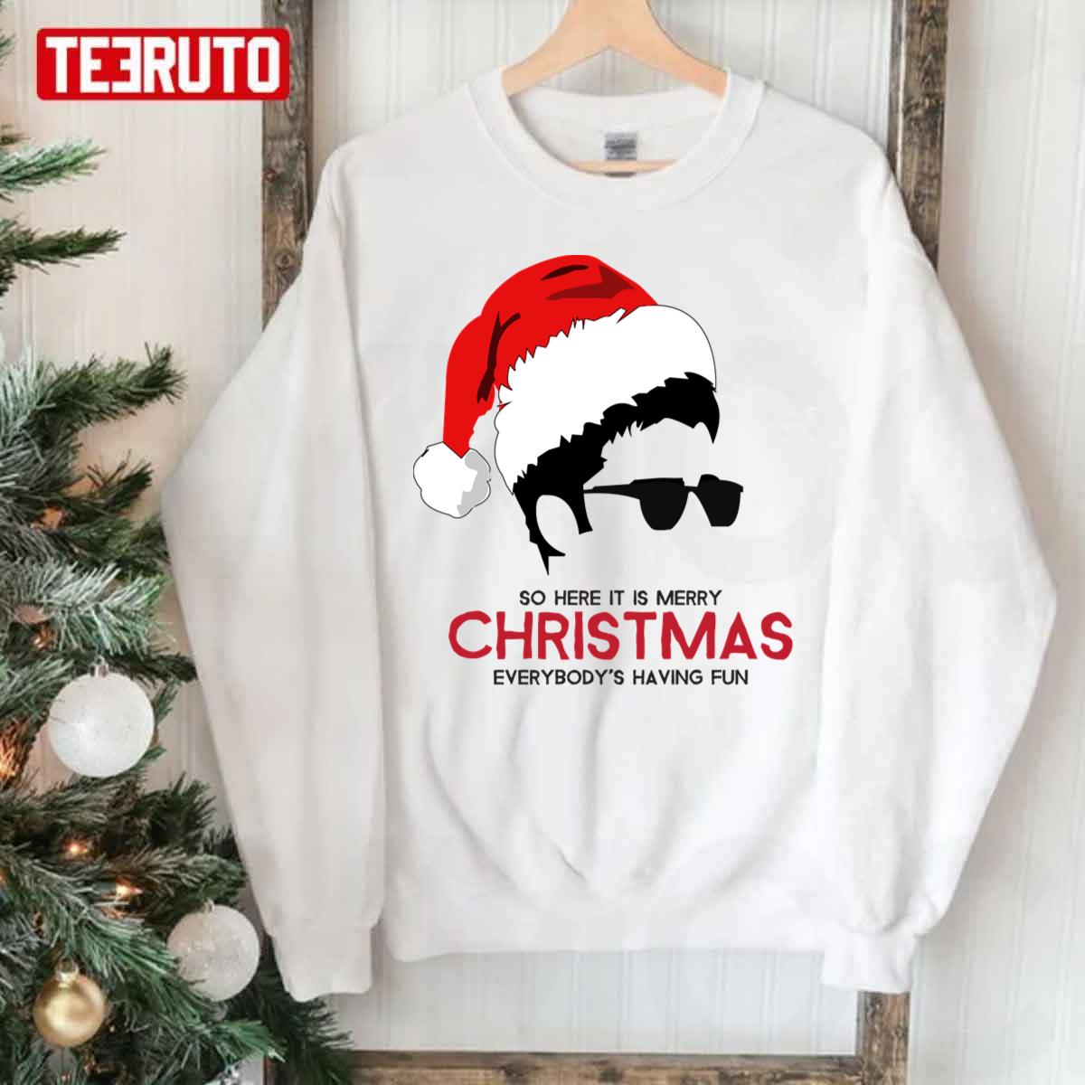 Christmas Noel Gallagher Merry Christmas Everybody’s Having Fun Unisex Sweatshirt