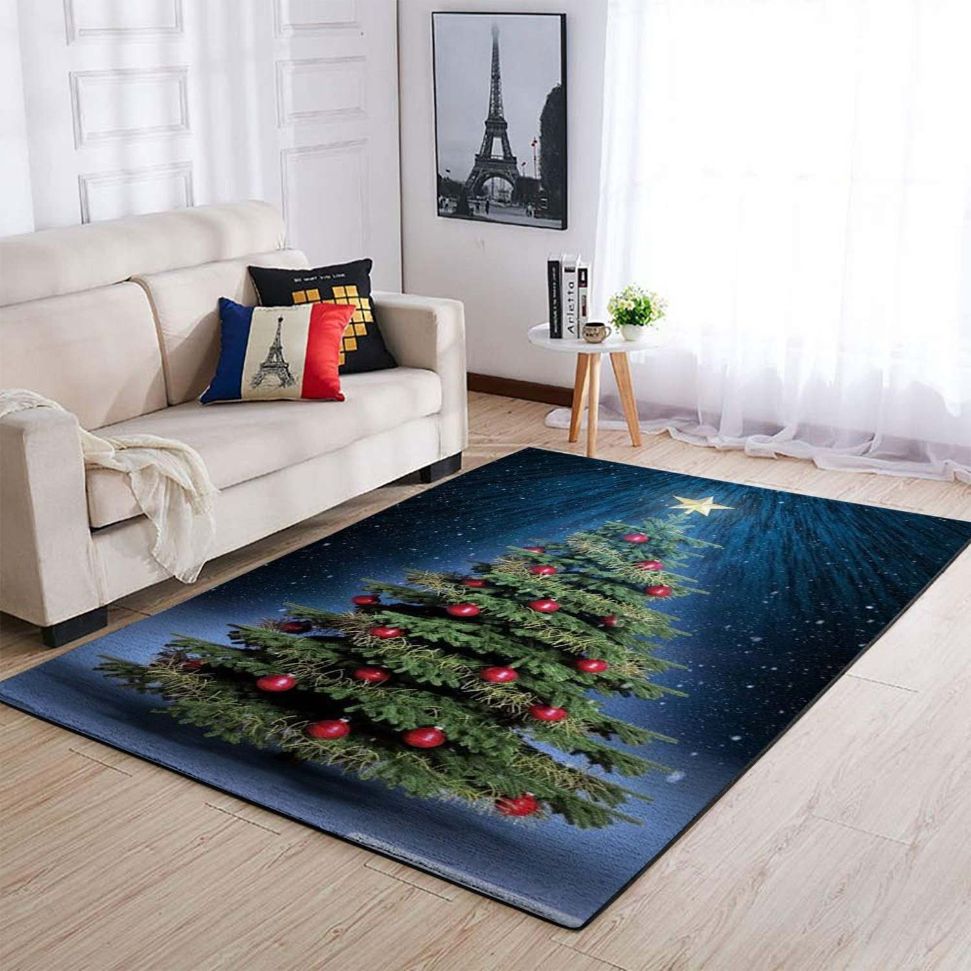 Christmas Tree Area Rug Carpet  1909271 Floor Decor