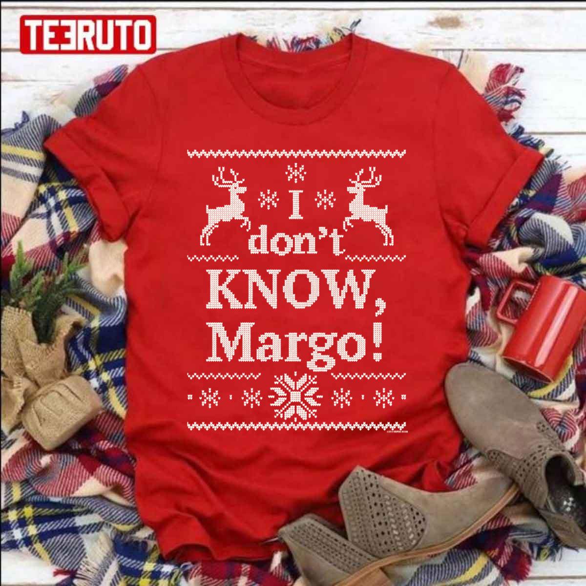 Christmas Vacation I Don't Know Margo! Ugly Knitted Style Unisex Sweatshirt