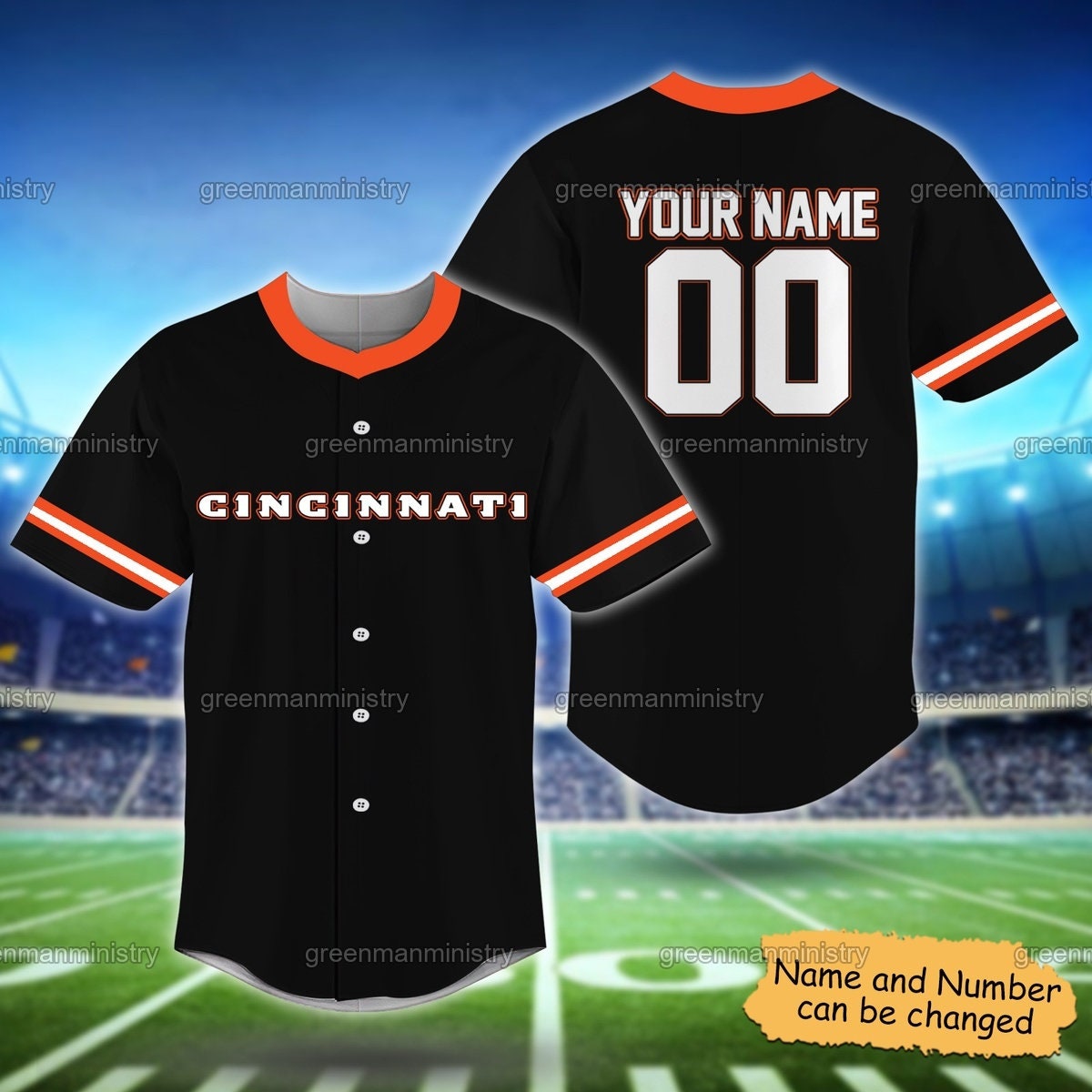 Cincinnati Baseball Jersey Name And Number Customize Jersey Baseball Shirt