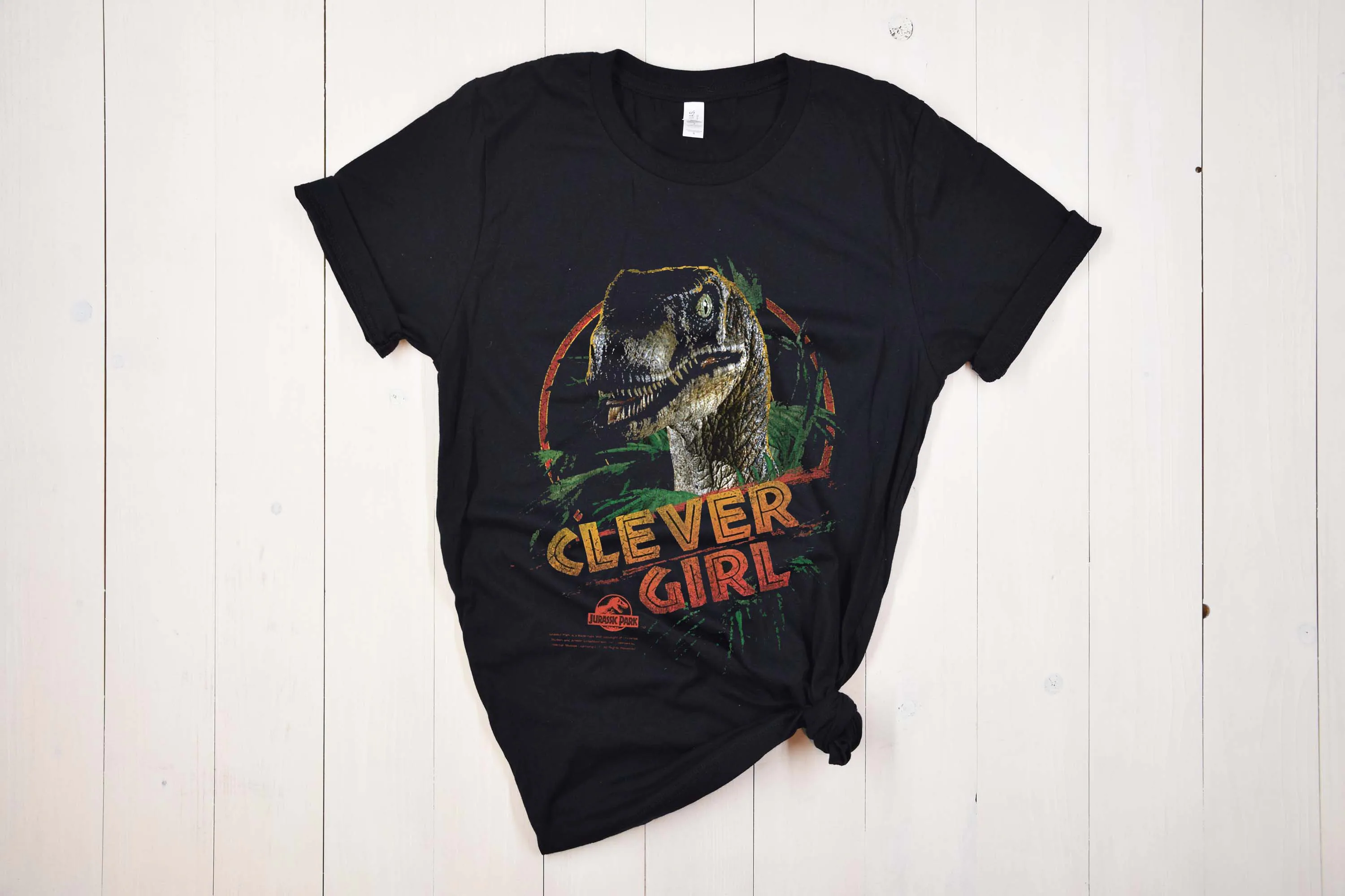 Clever Girl Graphic Jurassic Park Retro Raptor Jurassic World Dominion Jurassic Park 3 2022 T-Shirt