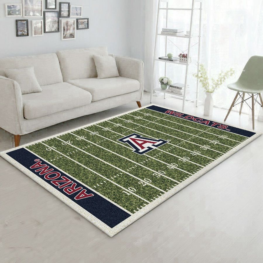 College Arizona NFL Team Logo Area Rug, Living Room Rug, US Gift Decor