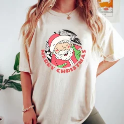 Comfort Colors® Retro Christmas T-Shirt