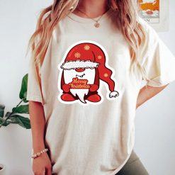 Comfort Colors® Retro Christmas Unisex Tee Shirt