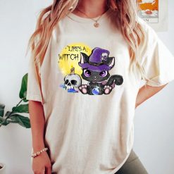 Comfort Colors® Retro Halloween Life’s A Witch Shirt