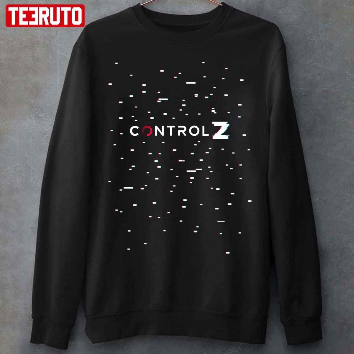 Control Z Glitch Design For Fan Unisex T-Shirt