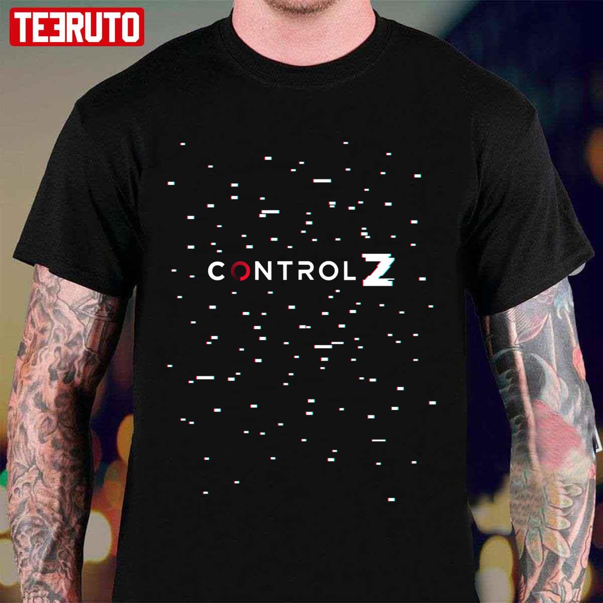 Control Z Glitch Design For Fan Unisex T-Shirt