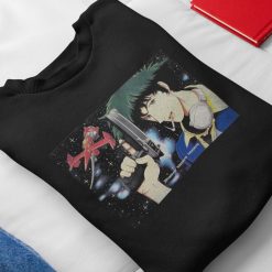 Cowboy Bebop Art See You Space Cowboy Anime Neo Noirsci Fispace Western 90s Unisex T-Shirt