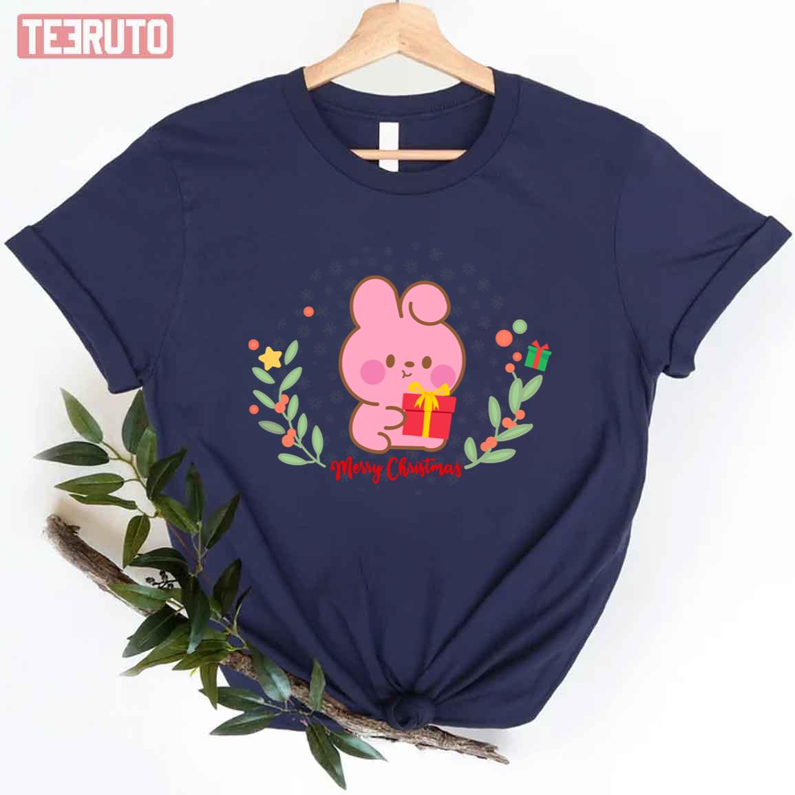 Cute Bts Bt21 Character Cooky Bts Bt21 Christmas Gift For Jungkook Biased Unisex T-shirt