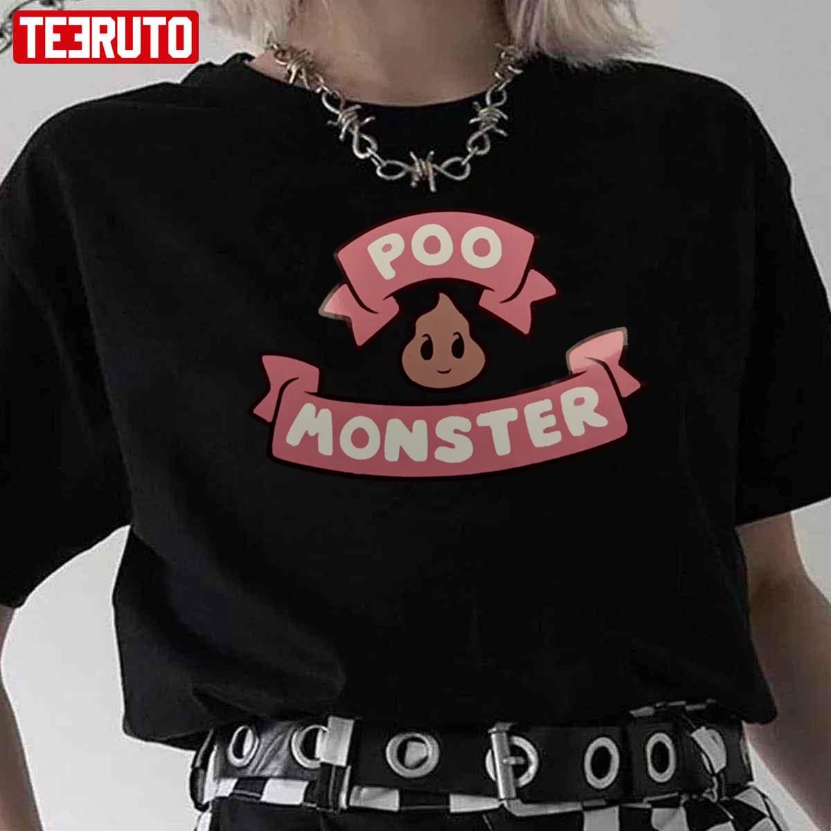 Cute Poo Monster Unisex T-Shirt