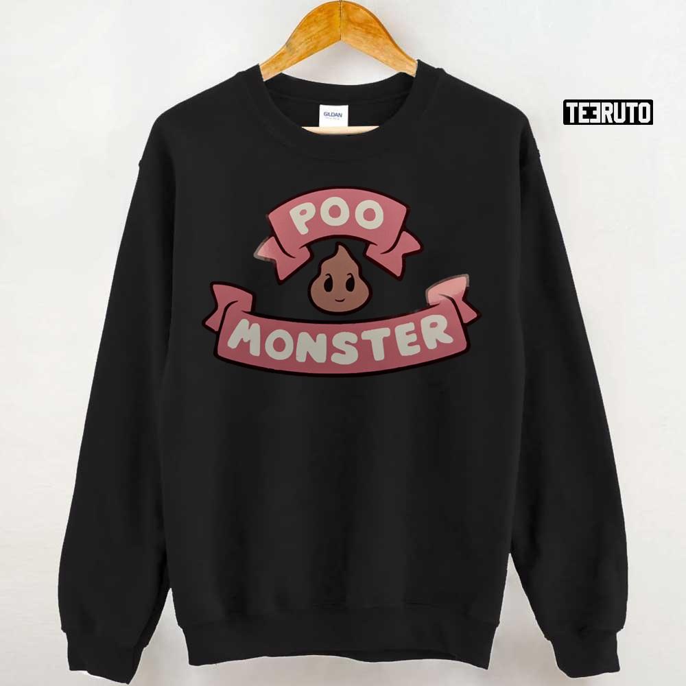 Cute Poo Monster Unisex T-Shirt