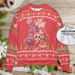 Cute Red The Nightmare Before Christmas Ugly Christmas Sweater