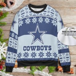 Dallas Cowboys Funny Christmas 2022 Ugly Wool Knitted Christmas Sweater