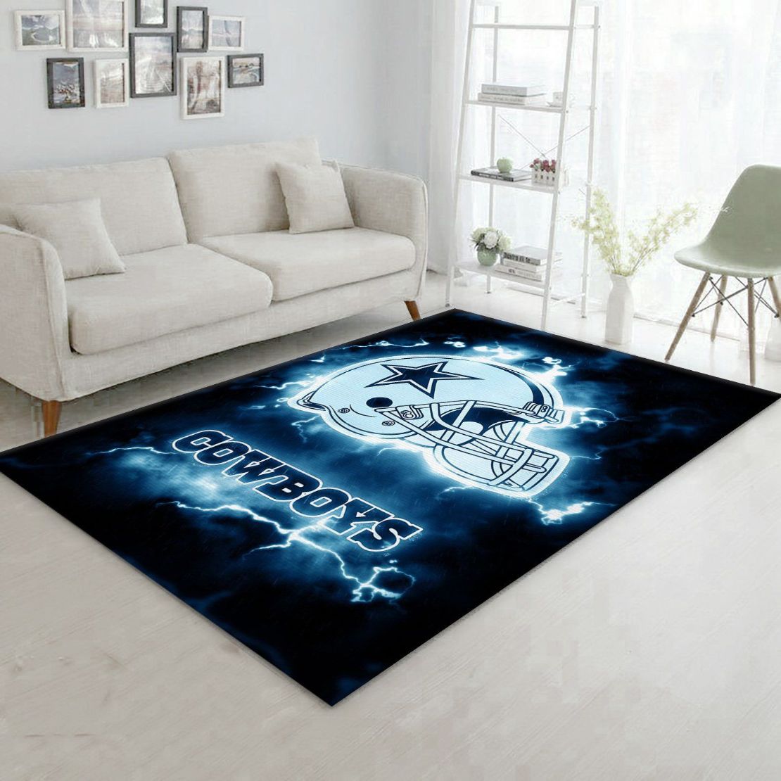 Dallas Cowboys Nfl Area Rug For Christmas Bedroom Rug Home US Decor -  Teeruto