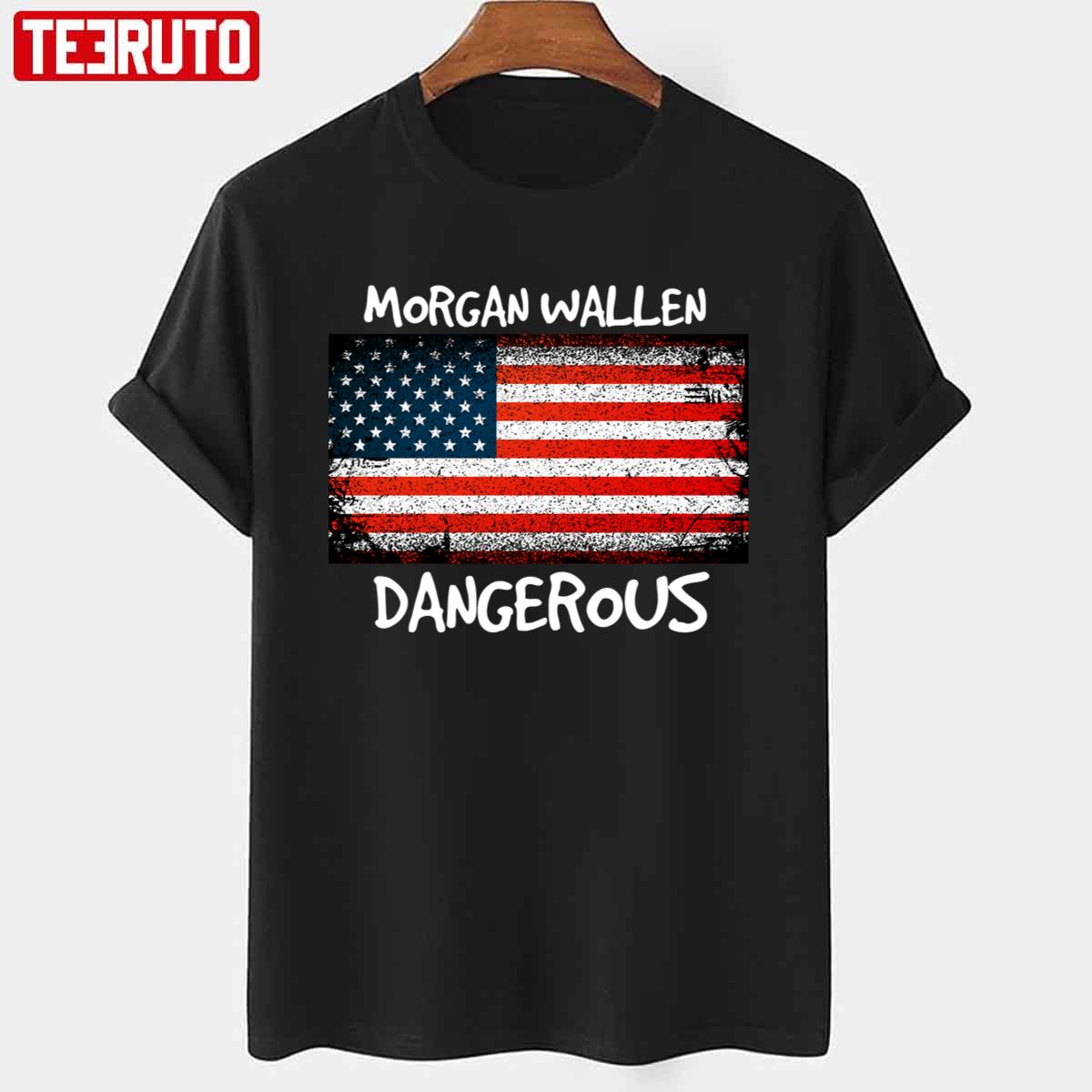 Dangerous Morgan W MW Flag Vintage Unisex T-shirt