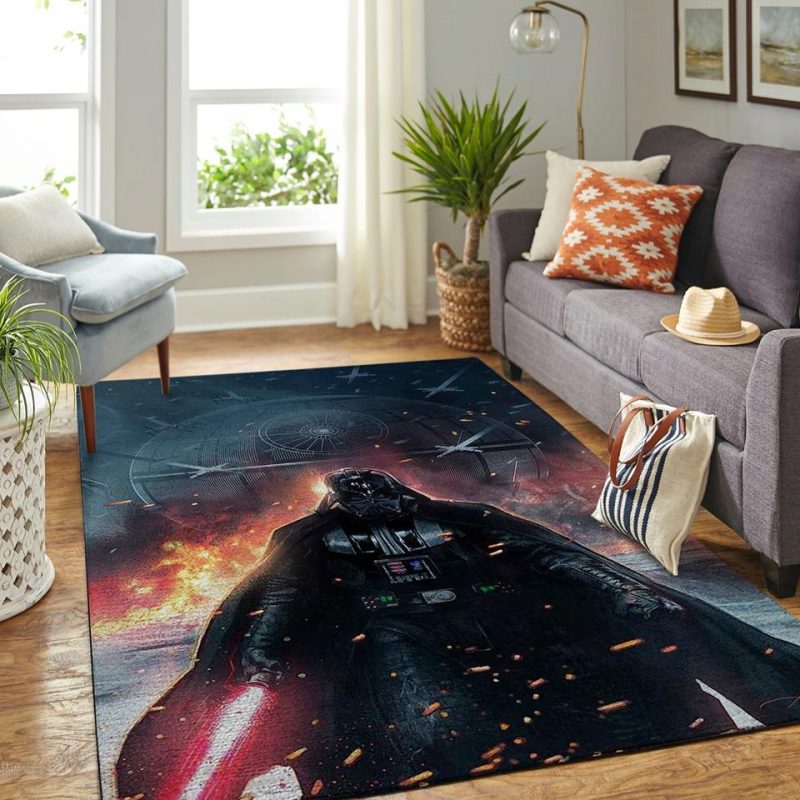 Star Wars Anime Carpet Darth Vader Cushion Bath Mat Rug Non-slip