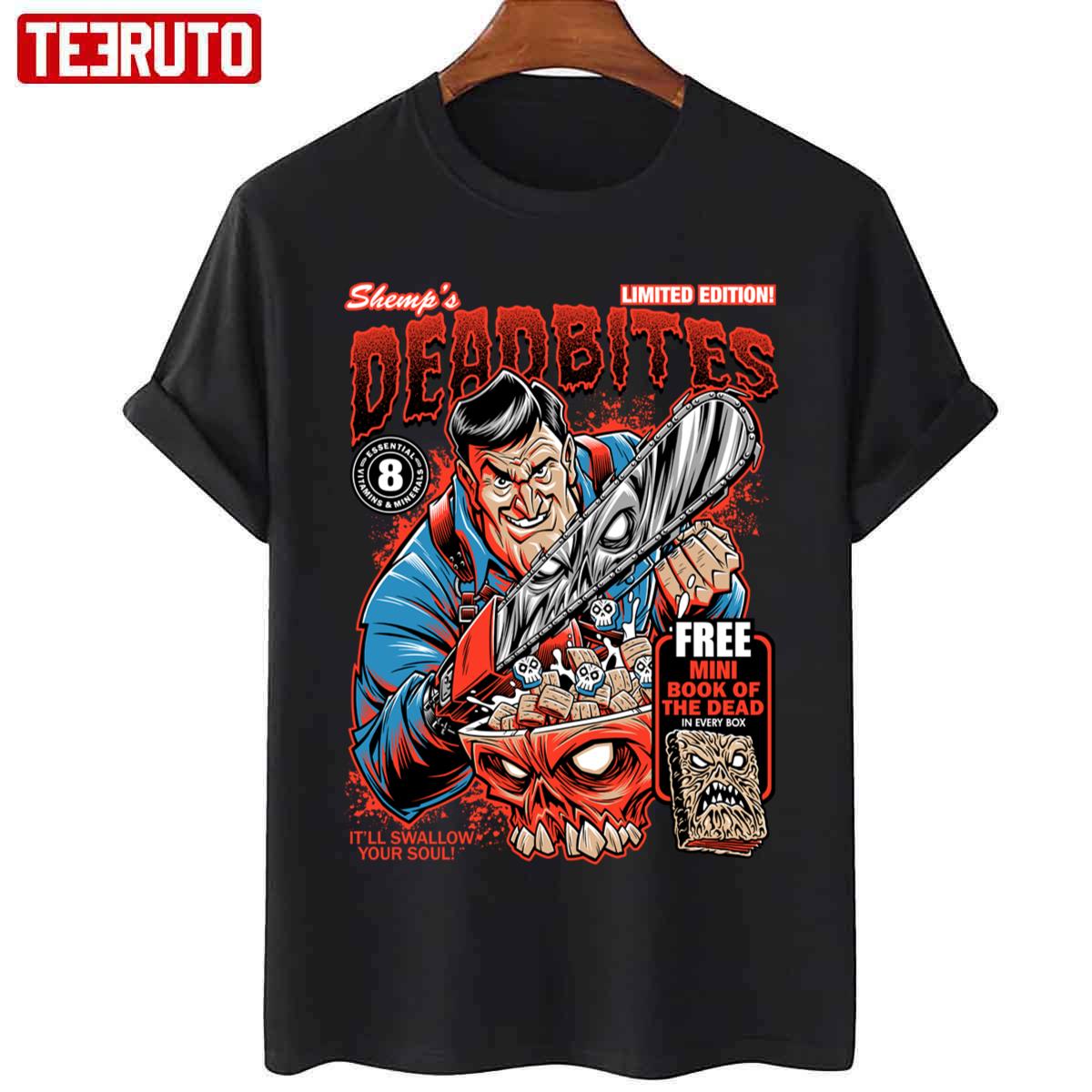Deadbites It’s Swallow Your Soul Army Of Darkness Breakfast Cereal Parody Unisex Sweatshirt