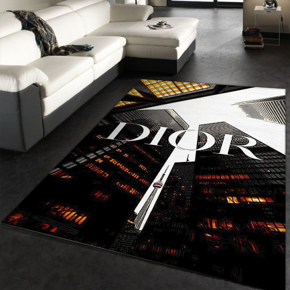 Dior Fashion Area Rug Living Room Rug Christmas Gift US Decor