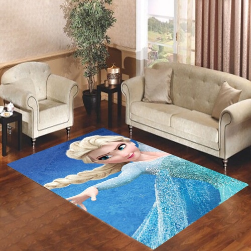 Disney Frozen Elsa 3 Living room carpet rugs