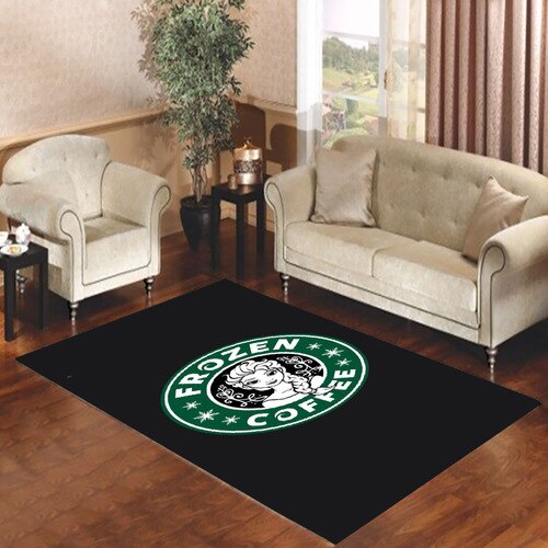 disney frozen starbucks coffee logo Living room carpet rugs