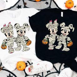 Disney Mickey Minnie Trip Haloween Gift For Friends Shirt