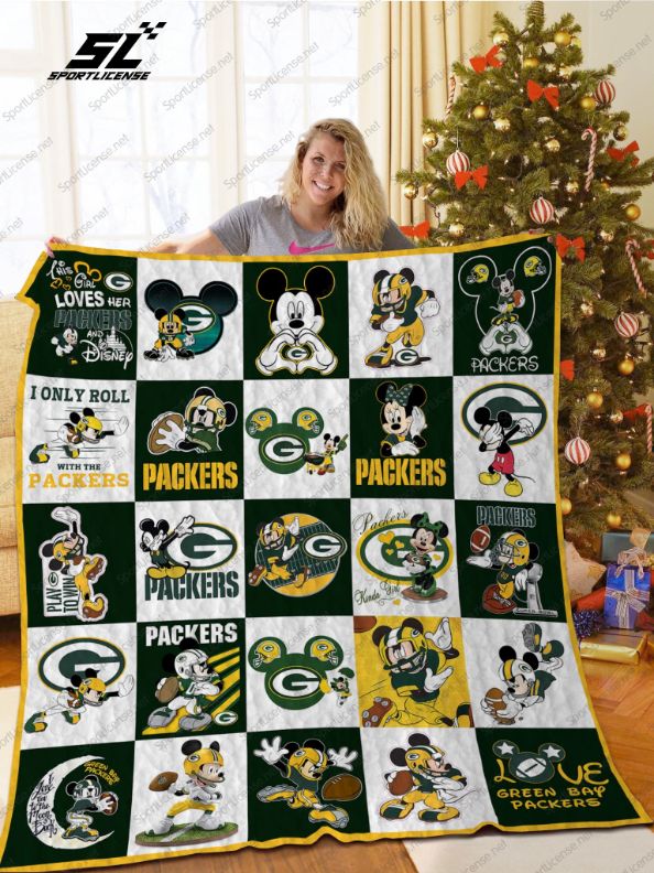 Green Bay Packers Snoopy Quilt Blanket – DovePrints