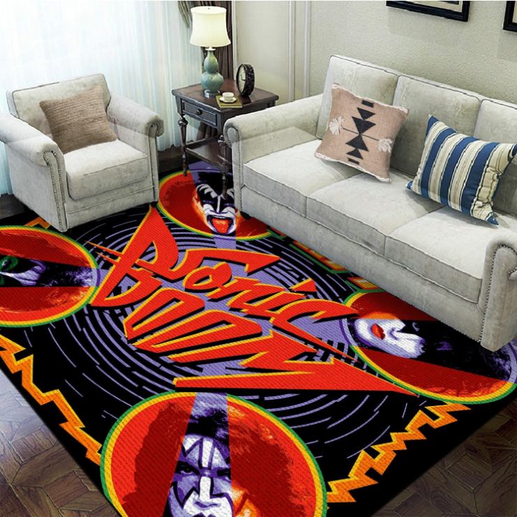 Disney Villains Characters In All Movies Living Room Area Rug Carpet,  Kitchen Rug,  Family Gift US Decor