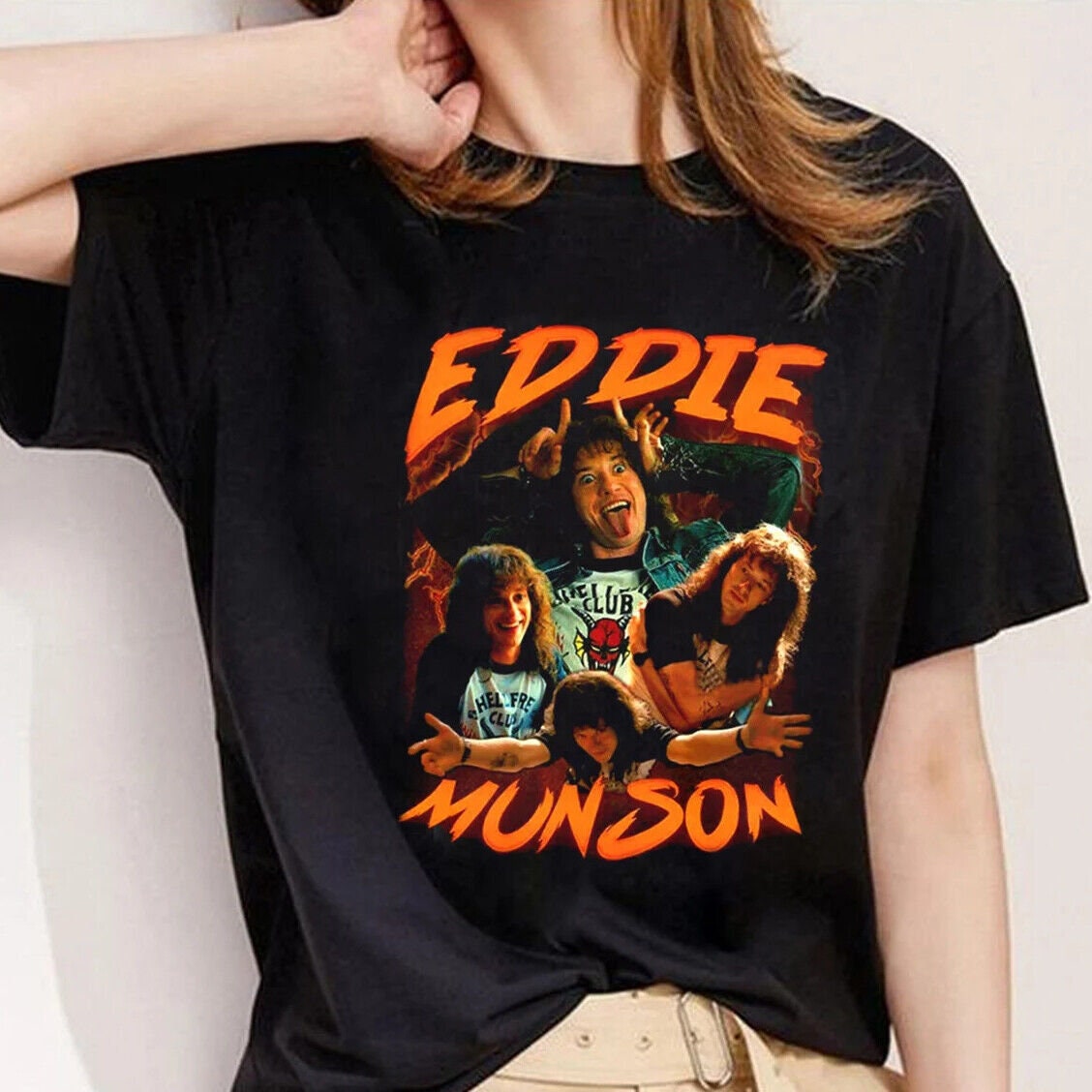 Eddie Munson 90’s Retro Vintage Shirt