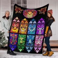 Eevee Evolution Pokemon Blanket