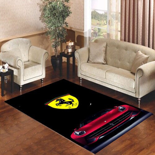 ferrari f12 berlinetta front Living room carpet rugs