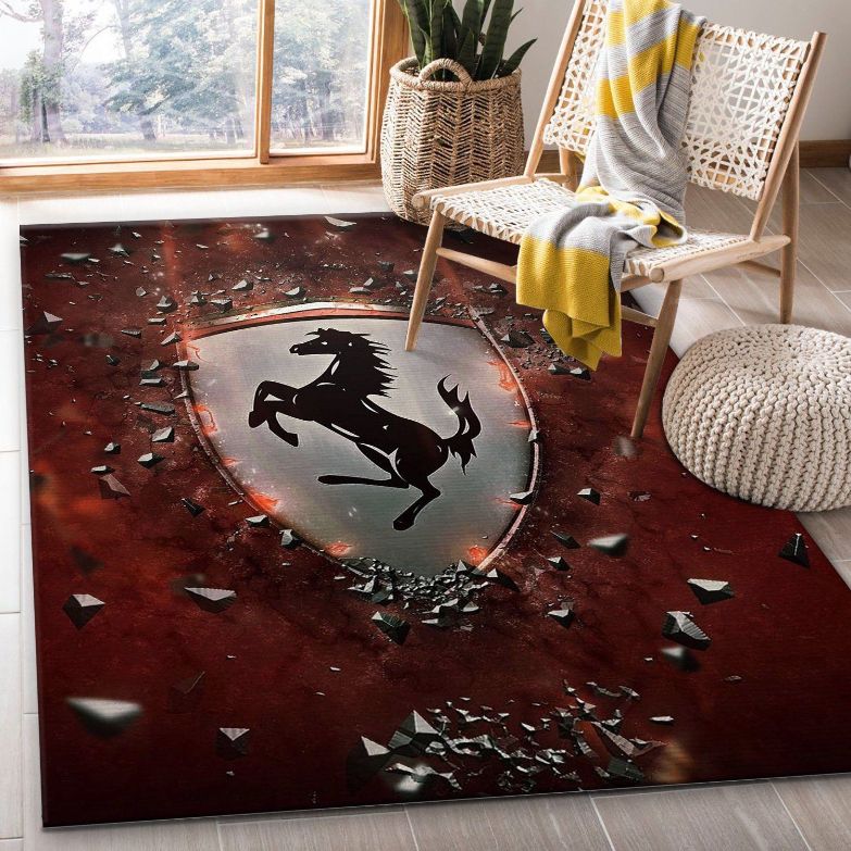 Ferrari Rug Living Room Floor Decor Home Decor