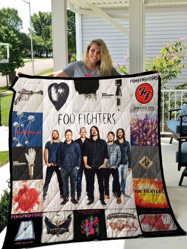 Foo Fighters New Arrival Quilt Blanket - Teeruto