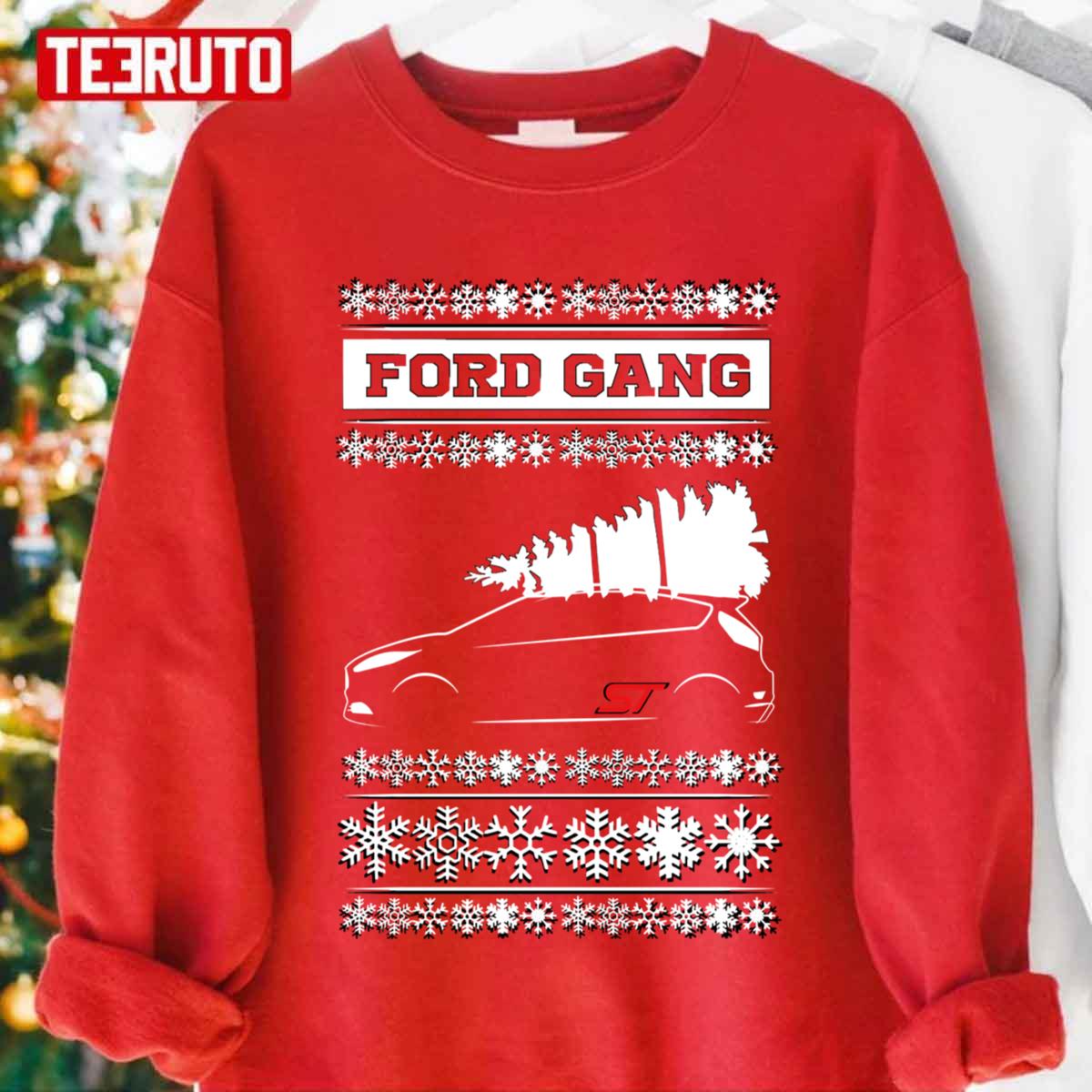 Ford Fiesta St Christmas Unisex Sweatshirt