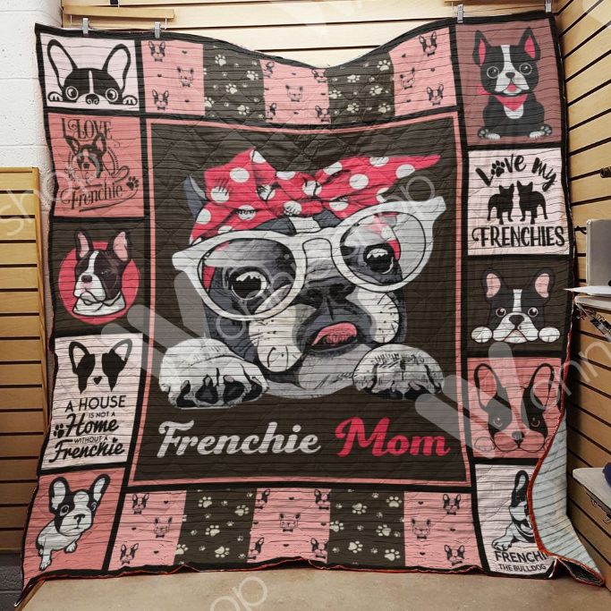Personalized French Bulldog Funny Lovely Quilt/Fleece Blanket - Gift Idea For French Bulldog Lover main image 1