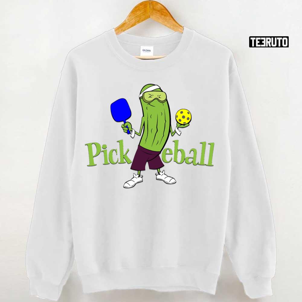 Funny Pickle Ball The Pickle Rick Unisex T-shirt