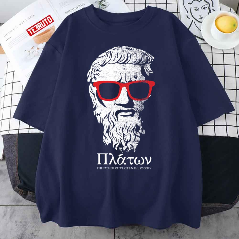 Funny Plato Father Of Western Philosophy Unisex T-Shirt