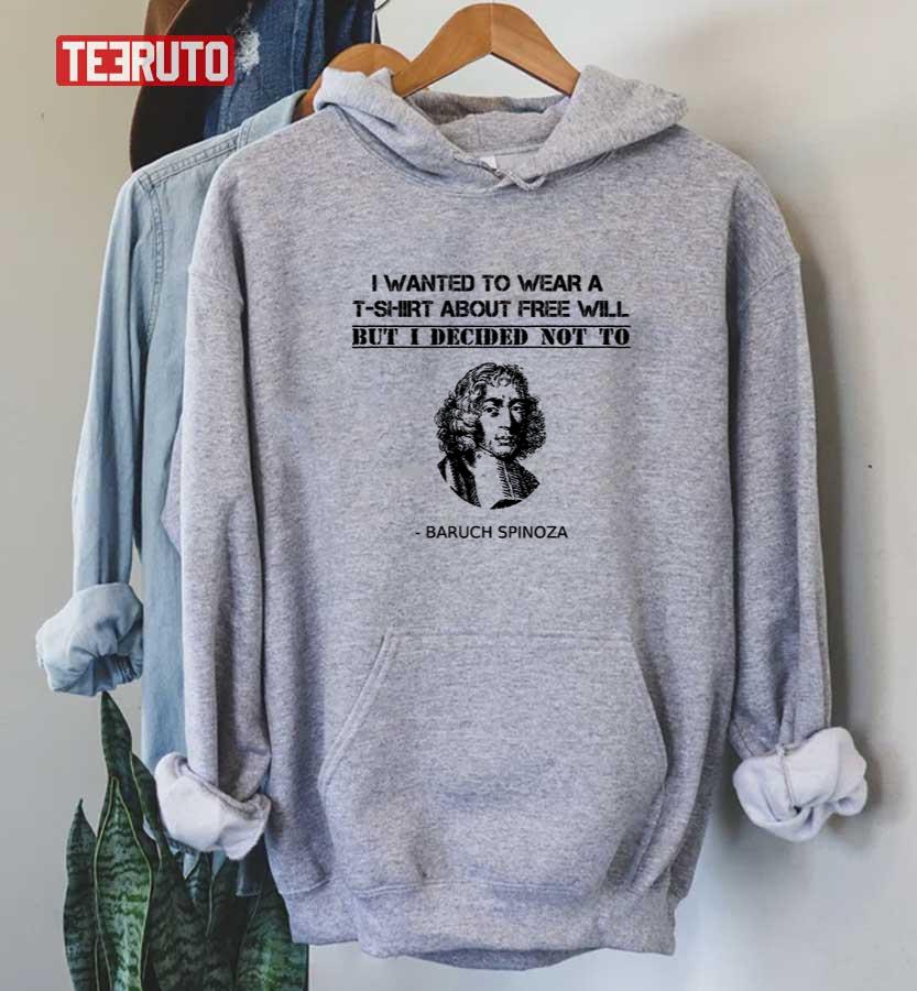 Funny Spinoza Philosophy Teacher Student Philosopher Unisex T-Shirt