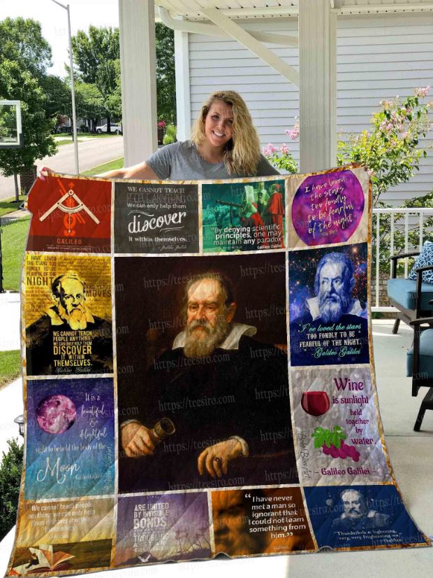 Galileo Galilei Vintage Collection Quilt Blanket Teeruto