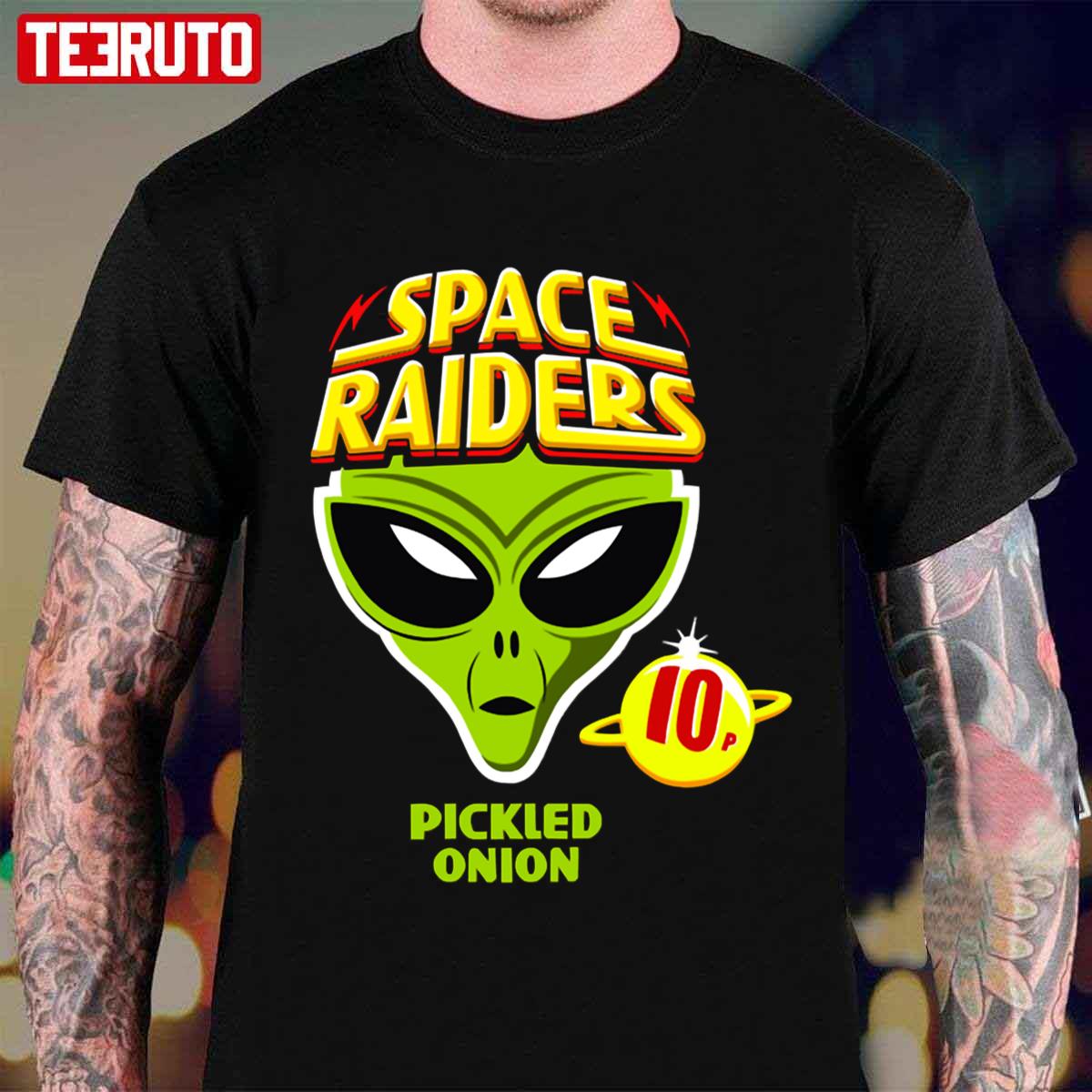 Game Pickled Onion Space Raiders Unisex T-shirt