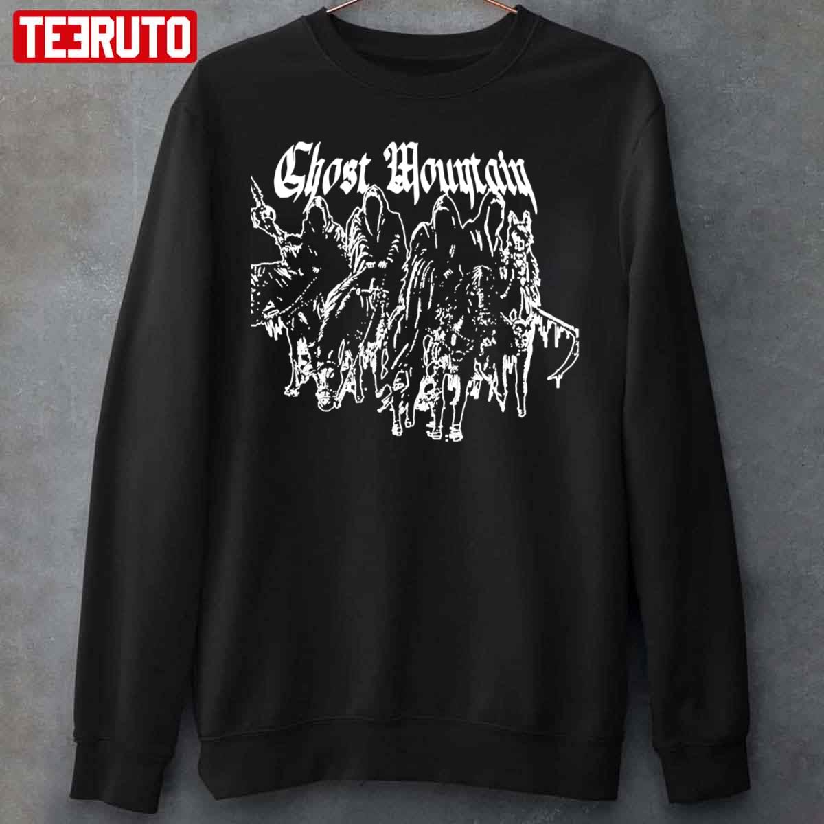 Ghost Mountain Halloween Creepy Unisex Sweatshirt