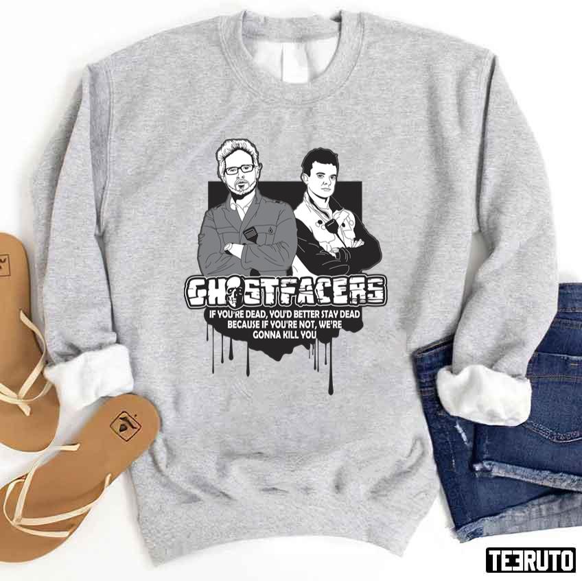 Ghostfacers Halloween Funny Unisex Sweatshirt