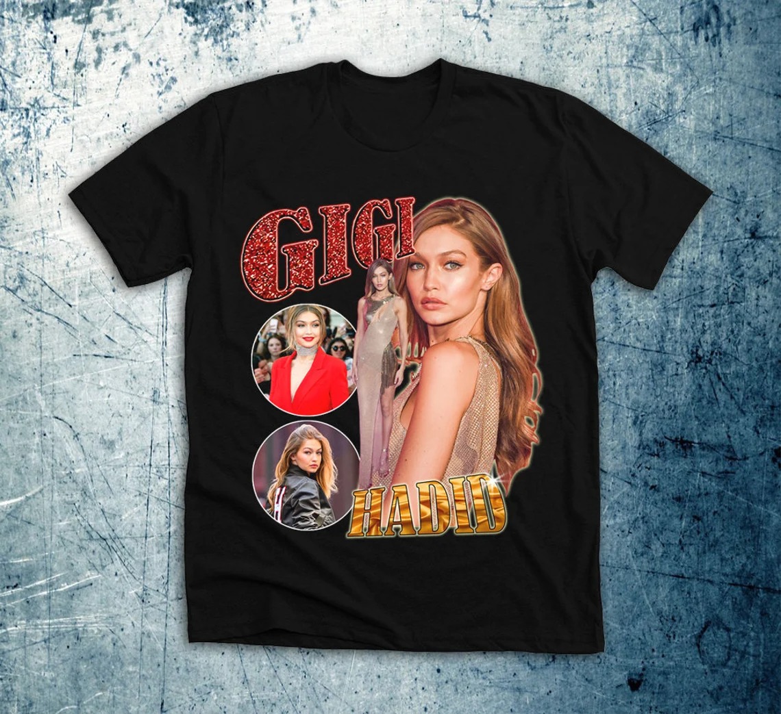Gigi Hadid Vintage Graphic Unisex T-Shirt