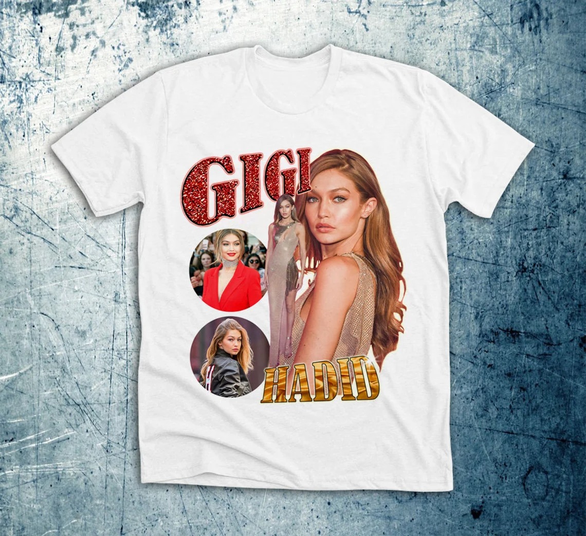 Gigi Hadid Vintage Graphic Unisex T-Shirt