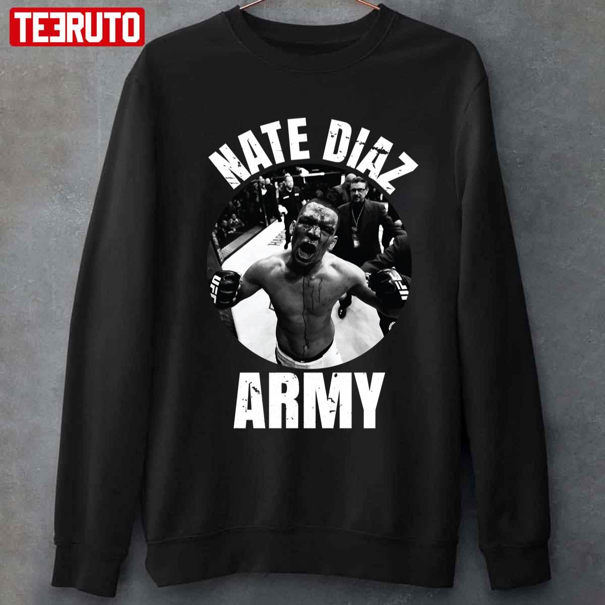 Go Nate Diaz Army Unisex T-shirt