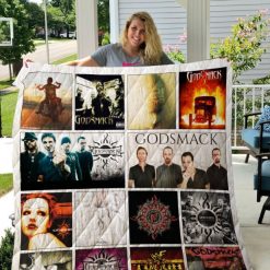 Godsmack Albums Collection Quilt Blanket