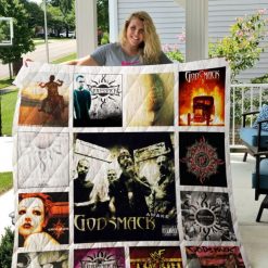 Godsmack Albums Collection Quilt Blanket