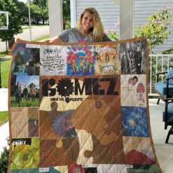 Gomez Band Albums For Fans Collection Quilt Blanket