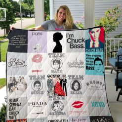 Gossip Girl Graphics For Fans Quilt Blanket