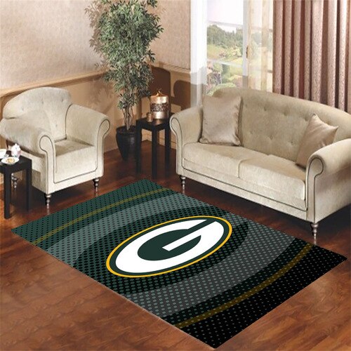 green bay packers  3 Living room carpet rugs